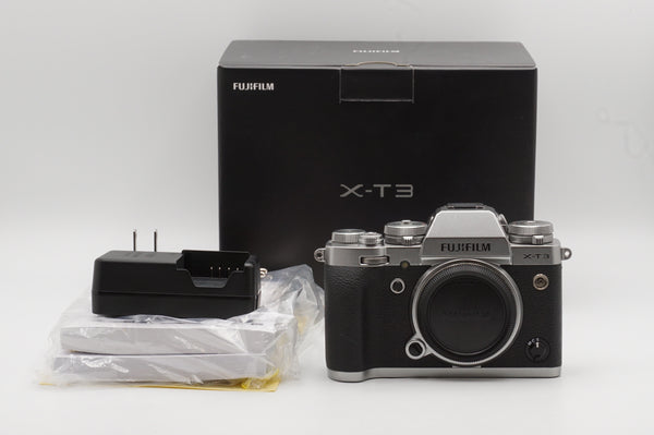 USED Fujifilm X-T3 Camera Body Silver (#8CA30401CM)