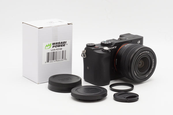 USED Sony Alpha a7C Mirrorless Digital Camera with 28-60mm Lens Black (#6120984CM + 1802146CM)