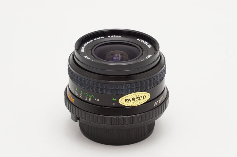 USED Minolta MD W. Rokkor-X 35mm F2.8 Lens (