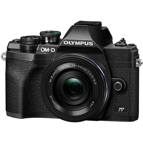 OPEN-BOX Olympus E-M10 Mark IV Mirrorless Camera with 14-42mm EZ Lens Black