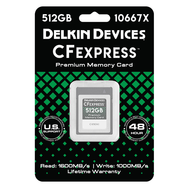 Delkin CFexpress 512GB (1700 MB/s)
