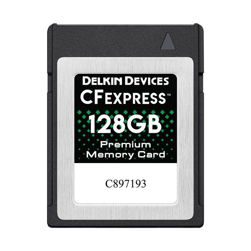 Delkin CFexpress POWER 128GB Memory Card (1700 MB/s)