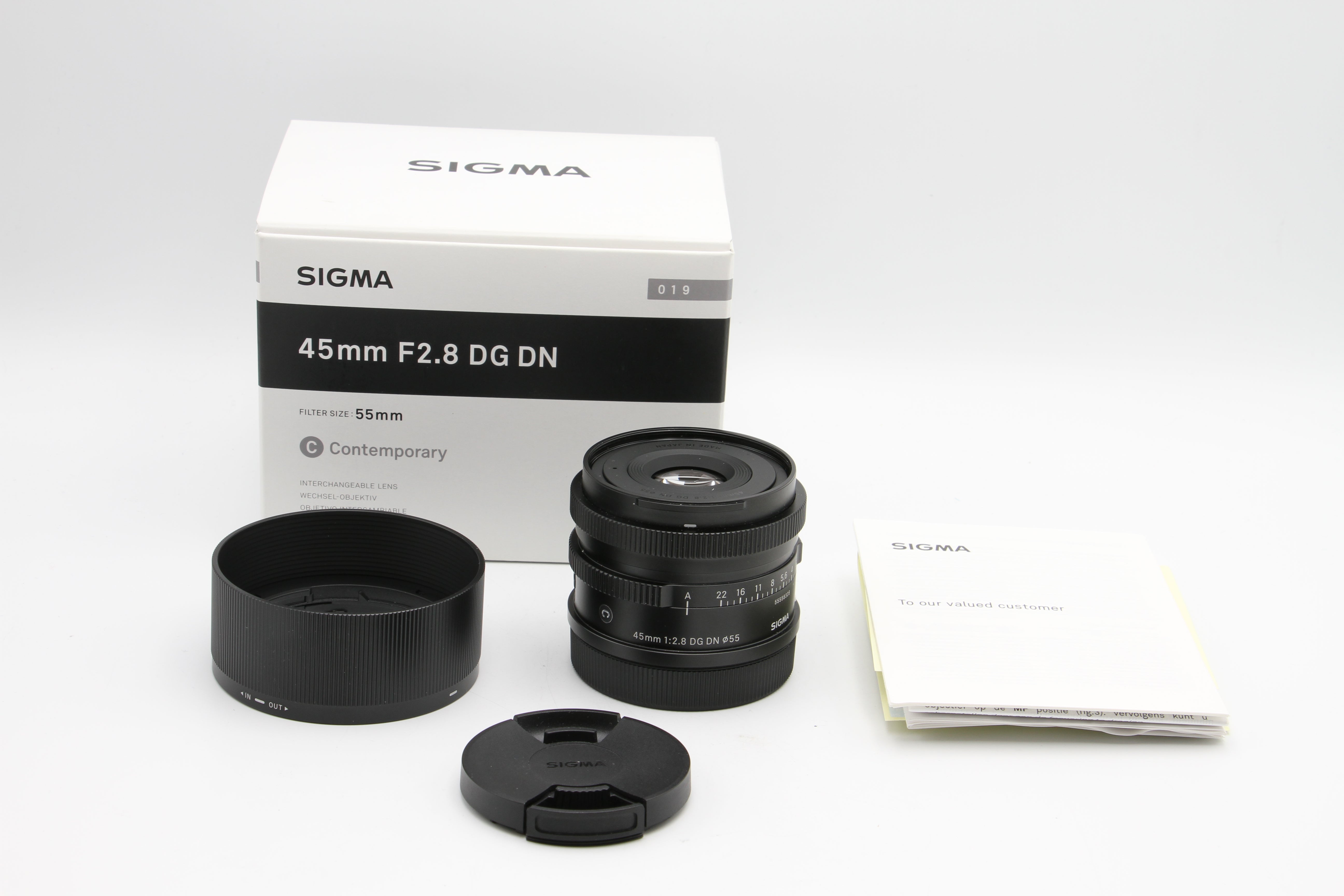 USED Sigma 45mm F2.8 DG DN [L-Mount] (#55558328CM)