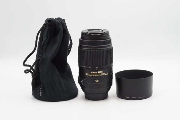 USED Nikon AF-S DX 55-300mm f4.5-5.6G ED VR Lens (#6049265CM)
