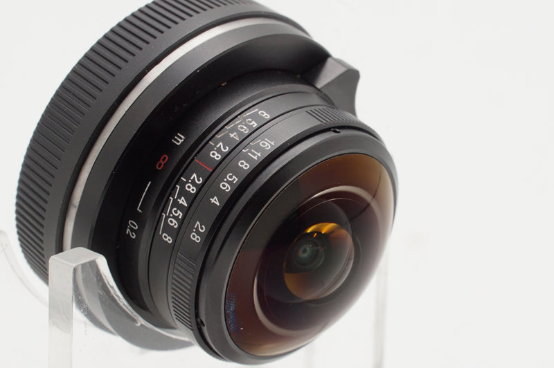 USED Laowa CF 4mm F2.8 Fisheye Lens for Canon EF-M (