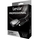 Lexar Professional USB Type-C Dual-Slot UHS-II SD & Micro SD Card Reader