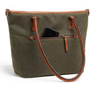ONA Leather Capri II Olive Shoulder Bag