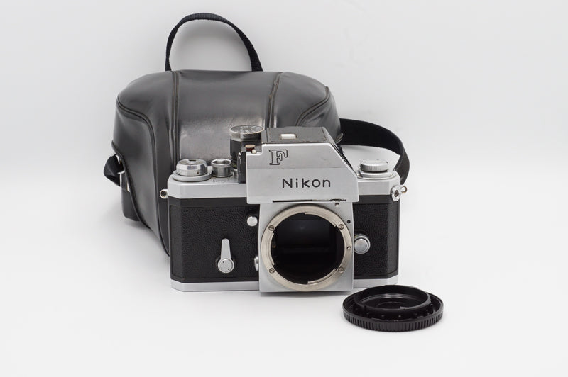 USED Nikon F Film Camera w/ Photomic FTn Prism *READ* (