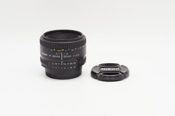 USED Nikon AF 50mm f/1.8 D (#2330950CM)