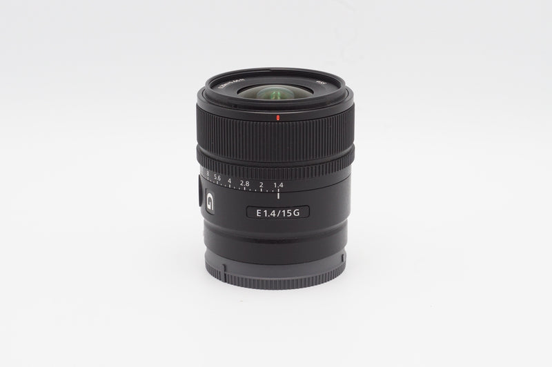 USED Sony E 15mm f/1.4G Lens (