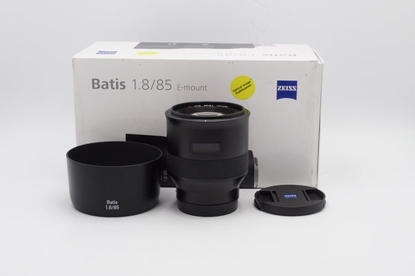 USED Zeiss Sonnar Batis 85mm f/1.8 [FE] (#60139814CM)