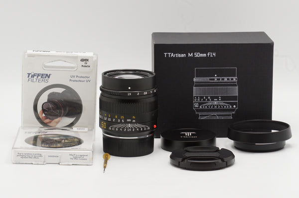 USED TT Artisan 50mm F1.4 ASPH. with Extras (#850210044CM)