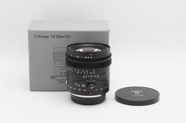 USED TTArtisan 50mm f/1.4 TILT Lens [XF] (#850803105CM)