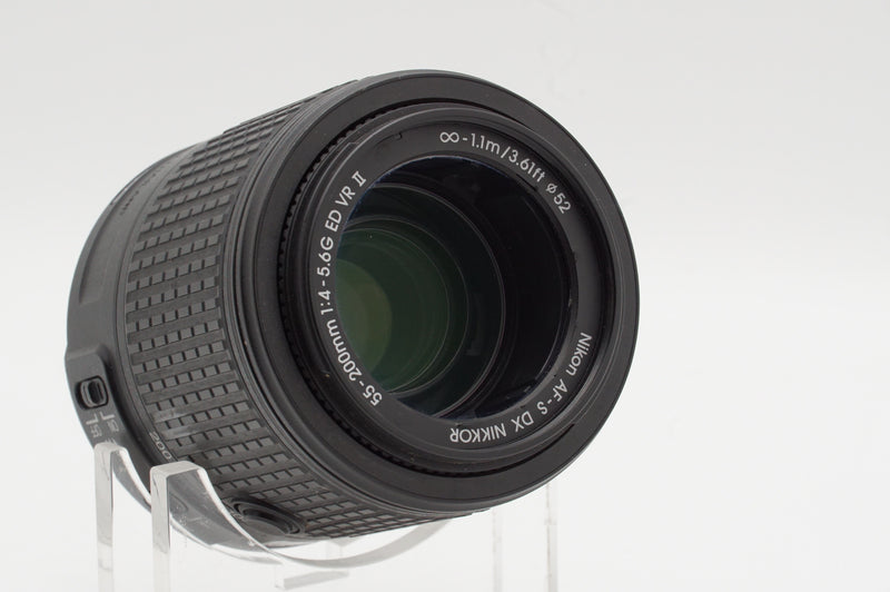 USED Nikon 55-200mm f/4-5.6 GII DX ED VR (