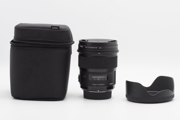 USED Sigma 24mm f/1.4 Art [Nikon F] (#54650573CM)