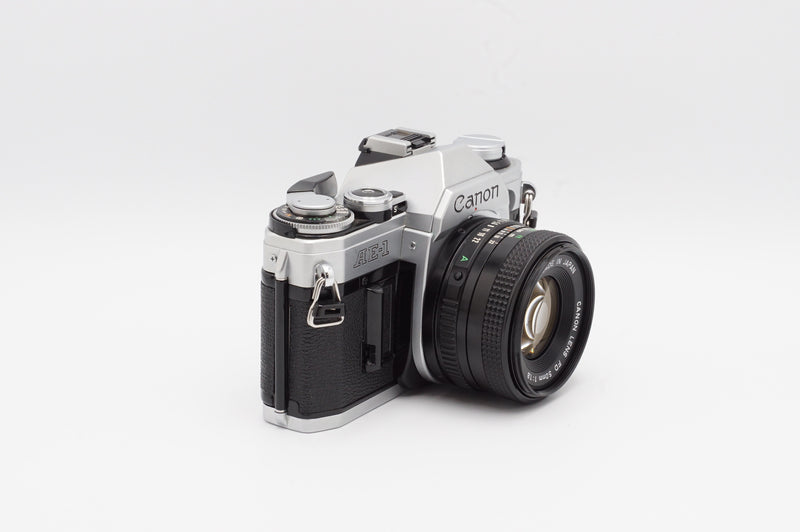 Used CLA'd Canon AE-1 with 50mm f1.8 Lens (