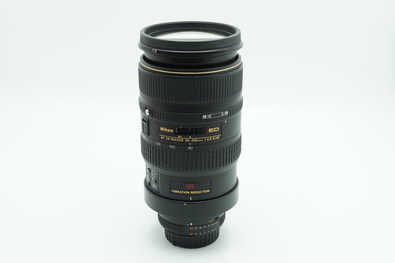 USED Nikon AF VR Nikkor 80-400mm F4.5-5.6D Lens (