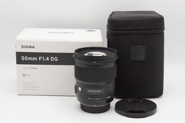 USED Sigma 50mm f/1.4 [Nikon F] (#50854412CM)