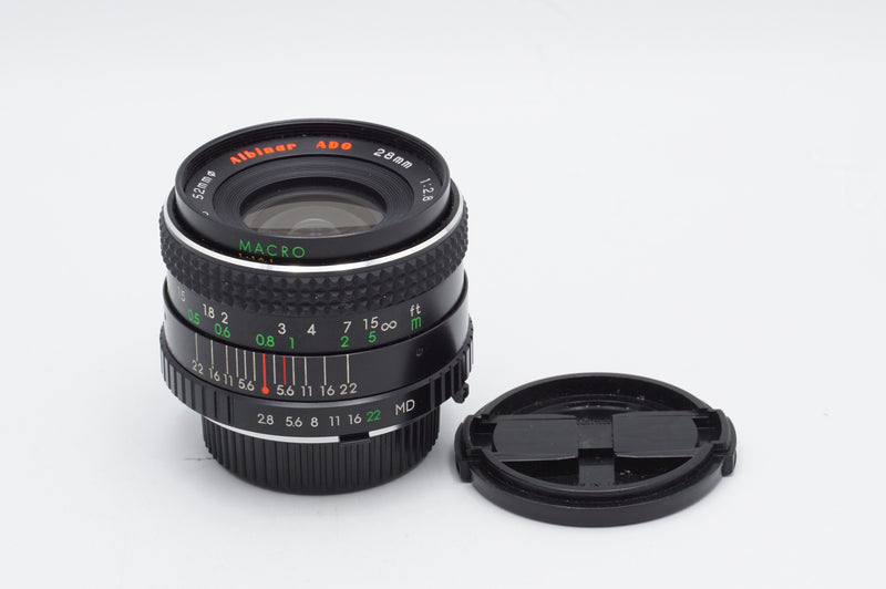 USED Albinar 28mm f2.8 MD Mount (