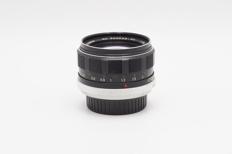 Used Minolta MC Rokkor-PF 58mm F/1.4 (