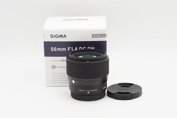 Used Sigma 56mm f1.4 DC DN [Fuji XF] (#57481750CM)