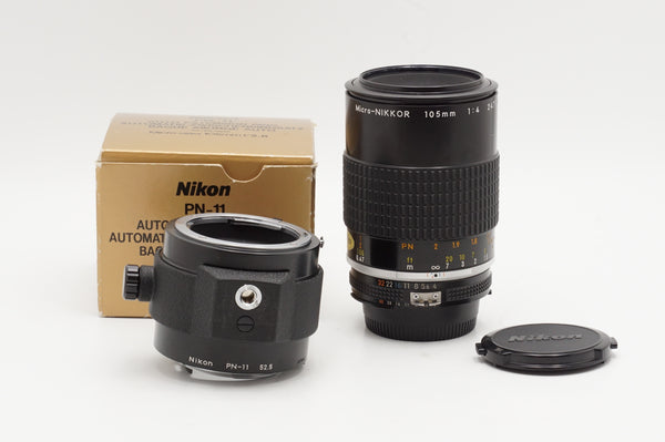 USED Nikon Micro-Nikkor 105mm F4 with PN-11 Extension (#247926CM)