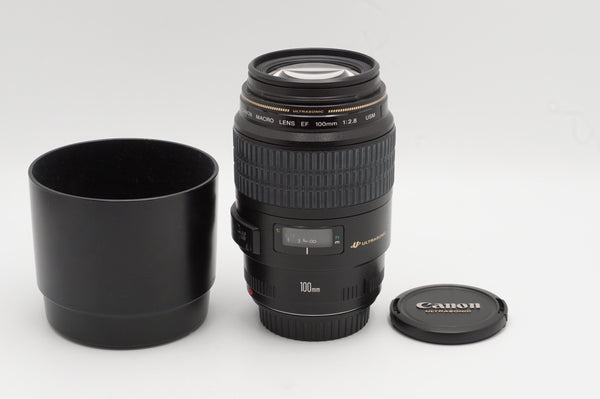 USED Canon EF 100mm F2.8 Macro Lens (#39806698CM)