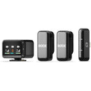 RODE Wireless Micro 2-Person Ultracompact Wireless Microphone Pro System for Cameras and Mobile Devices (2.4 GHz)