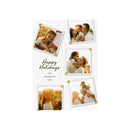 Holiday Greeting Cards - Golden Squares