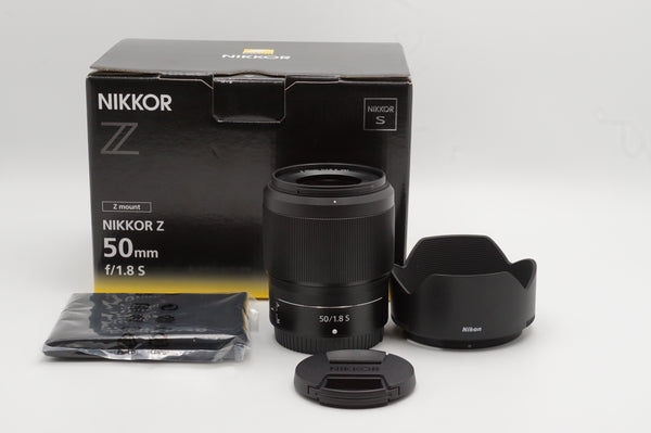 Used Nikon Z 50mm f1.8 S Lens (#20123488CM)
