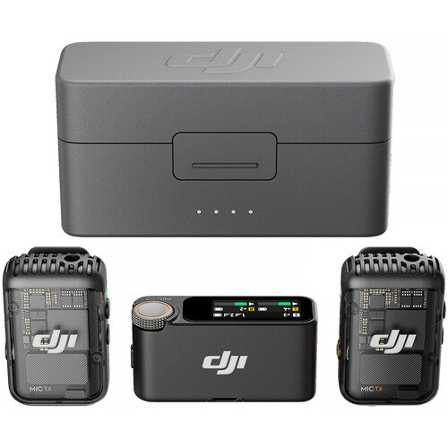 DJI Mic 2 2-Person Compact Digital Wireless Microphone System/Recorder(2.4 GHz)