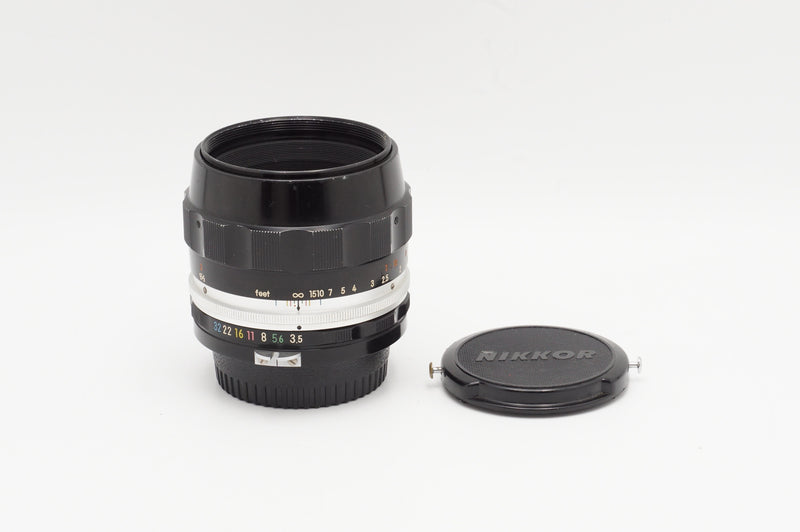 Nikon Non-Ai 55mm f/3.5 Micro (