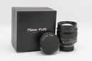 Used 7 Artisans 75mm f/1.25 [M-mount] (