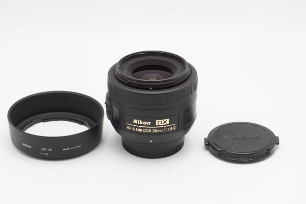 USED Nikon AF-S Nikkor 35mm F1.8 DX Lens (#6043181CM)