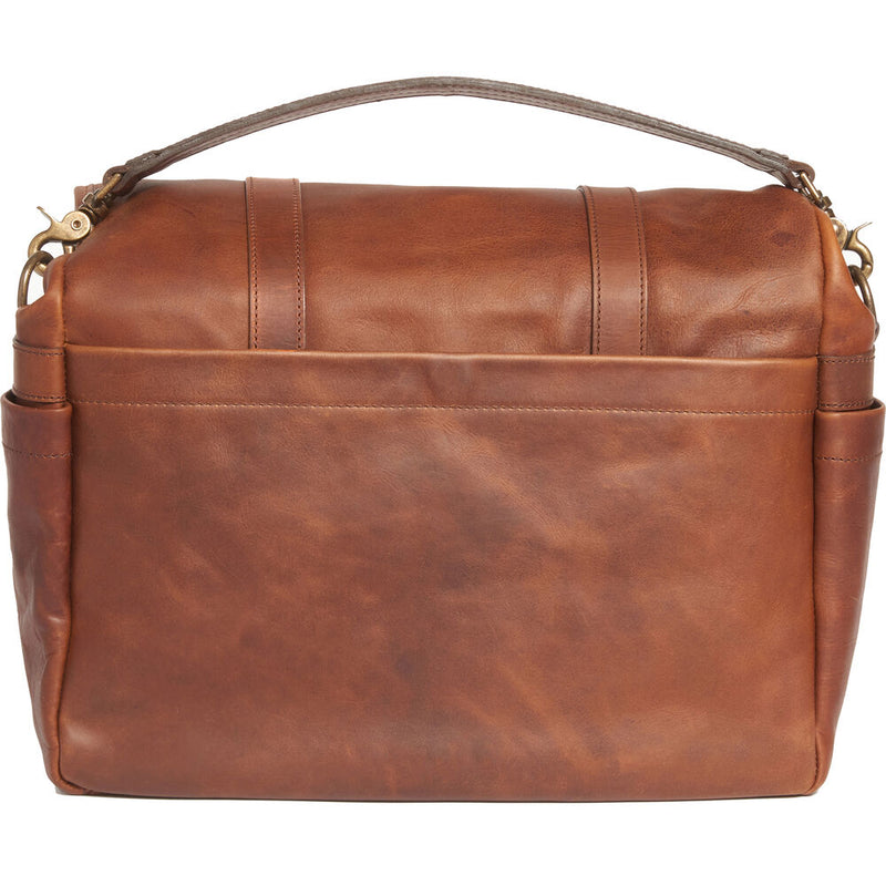 ONA Leather Brixton Antique Cognac Messenger Bag