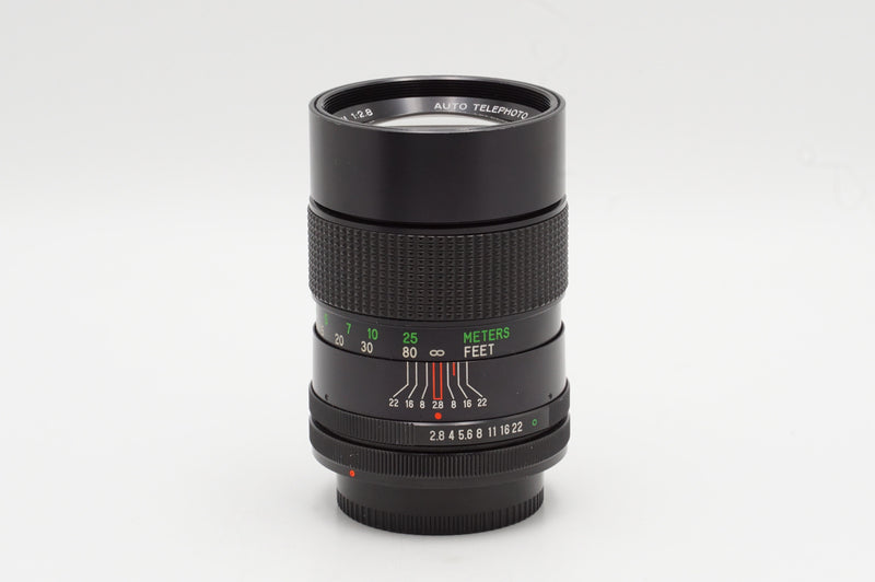 USED Vivitar 135mm f/2.8 Auto Telephoto for Canon FD (