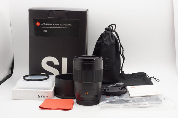 USED Leica APO-Summicron-SL 75mm f/2 ASPH. (#4708736CM)