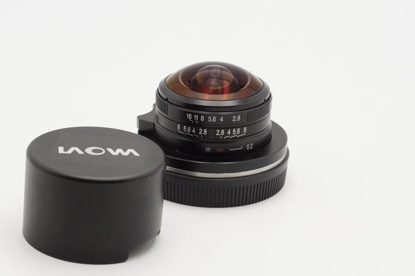 USED Laowa CF 4mm F2.8 Fisheye Lens for Canon EF-M (#006381CM)