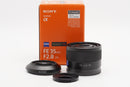 USED Sony Sonnar T* FE 35mm f/2.8 ZA Lens (