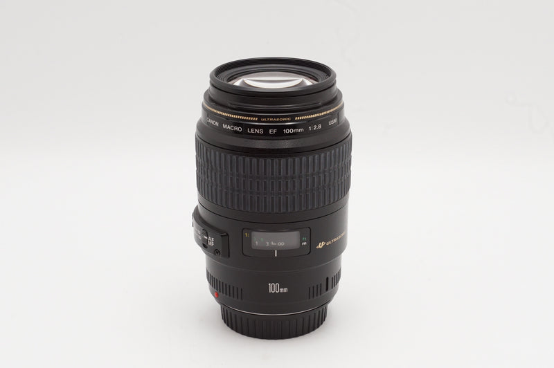 USED Canon EF 100mm F2.8 Macro Lens (