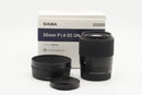 USED Sigma 30mm f/1.4 DC DN Contemporary [Sony E] (