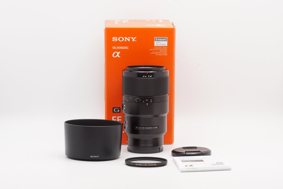 【美品】SONY SEL90M28G おまけ付 Sony Sel90m28g Fe 90mm F2 Macro G USED Sony FE 90mm Macro G OSS