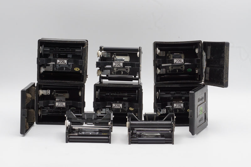 USED [x8] 220 Inserts for Mamiya M645|M645 1000S|645E|M645J