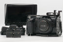 USED Blackmagic Pocket Cinema Camera 4k Elvid Fieldvision 4k Monitor (