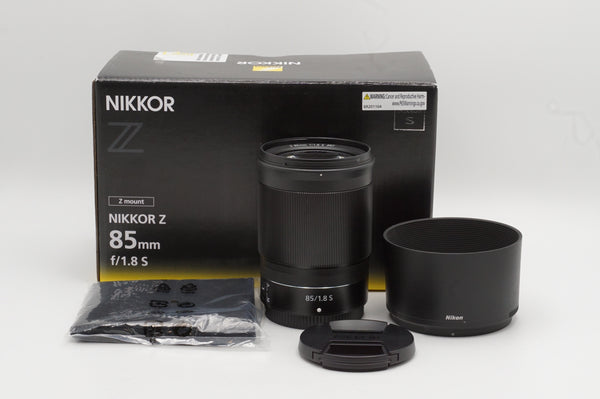 Used Nikon Nikkor Z 85mm f1.8 S (#20045260CM)
