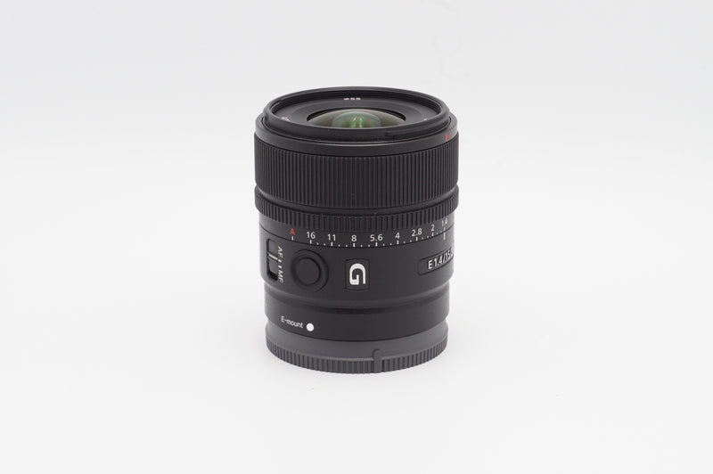 USED Sony E 15mm f/1.4G Lens (