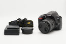 USED Nikon D3500 w/ Nikon DX AF-P 18-55mm f/3.5-5.6G (