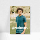 5x7 Single Sided Flat Card - GRAD (graduate.-2)