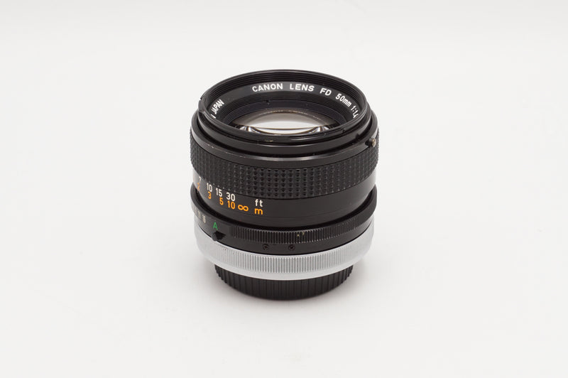 USED CLA'd Canon FD 50mm F1.4 S.S.C. Lens (