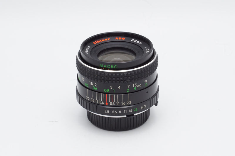 USED Albinar 28mm f2.8 MD Mount (